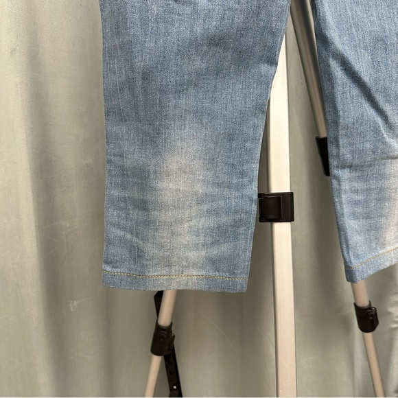 Mango London Skinny High Waist Jeans Light Blue Size EU 38 / US 6 - Picture 5 of 7